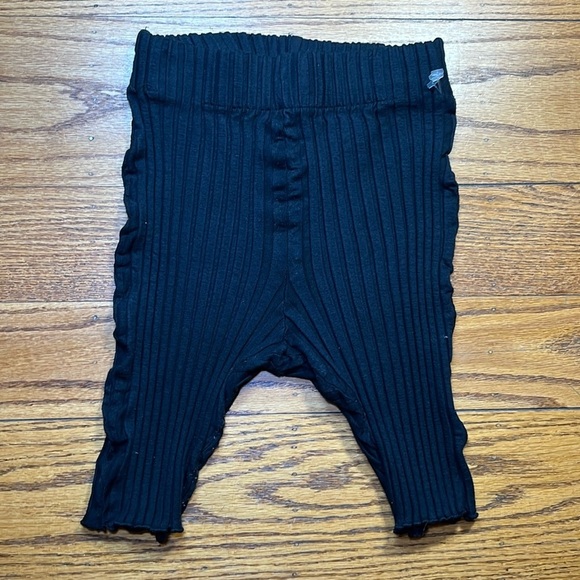 Simon Miller Black Micro Modal Coquette High Rise Pull on Shorts A38 - Picture 1 of 3